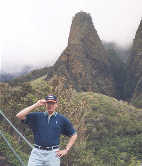 Scott at Iao Point