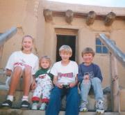 Pusey Kids at Bent's Old 				Fort