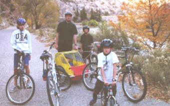 Team Pusey in Glenwood Canyon, Colorado; photo by Team Pusey Official Photographer, Jenifer