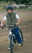 Harrison in Waterton Canyon