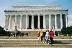 Puseys at Lincoln Memorial not in Gortex