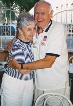 Ray and Gayle Young, Jenifer's parents at Ray's surprise 70th birthday party in July