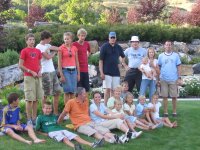 Family gathering in Provo Canyon, July 2006